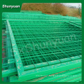 Galvanized razor wire protecting fencing